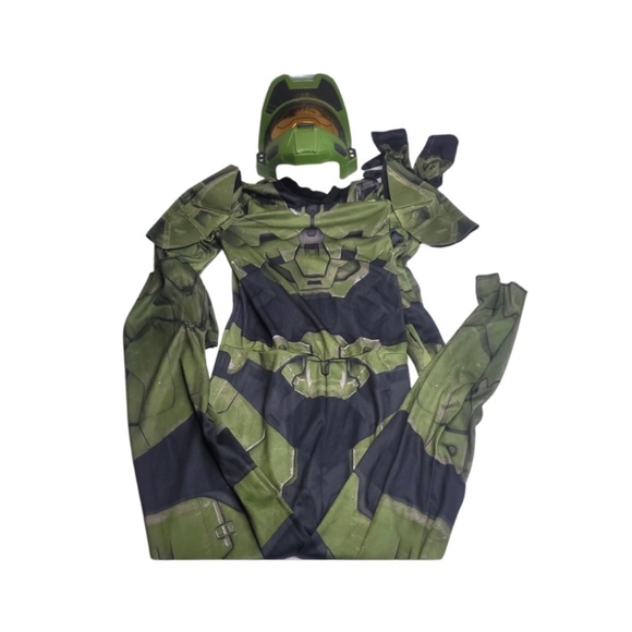 Halloween Boys Halo Costume Size Lrg - Picture 1 of 2